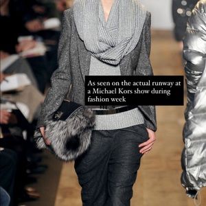 Michael Kors tweed blazer, metallic flecks